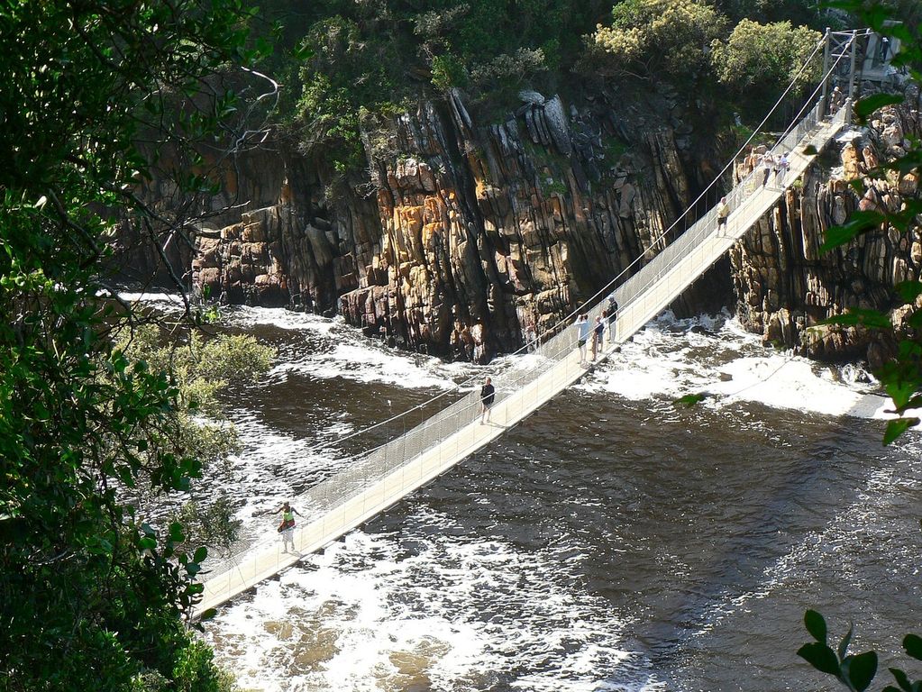 Tsitsikamma NP hangbruggen